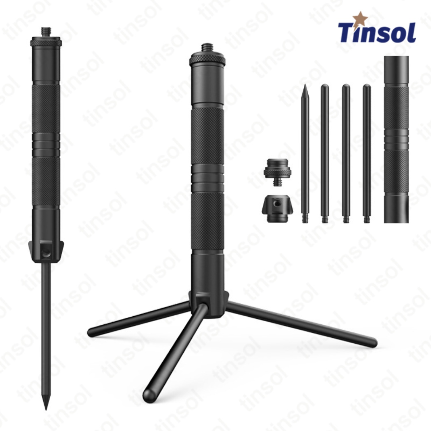 Photography Video Lighting Kit With Adjustable Tripod Stand - Nouveau support de lampe de camping