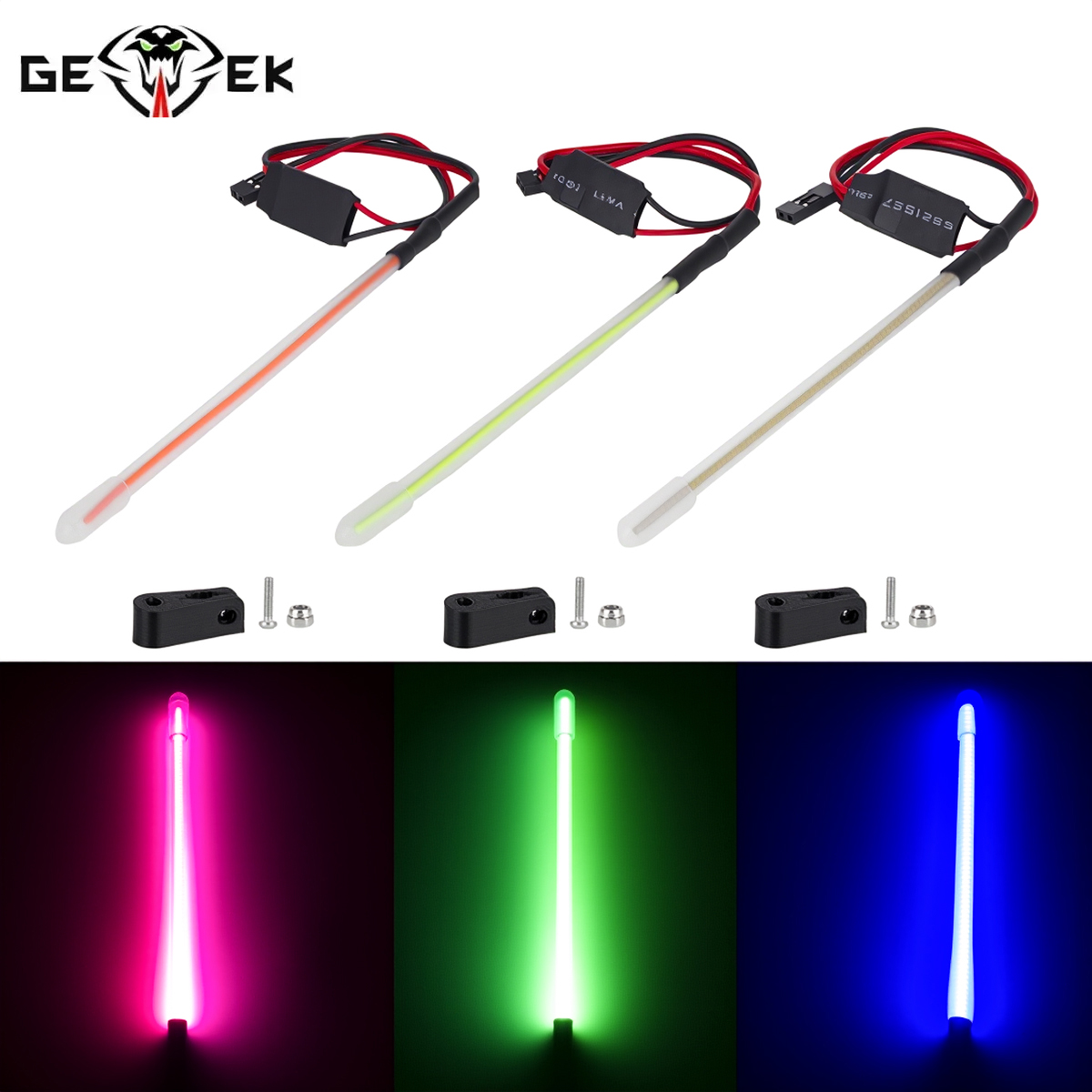 Macro Photography Lighting Kit - Feux arrière LED, projecteur nocturne, lumière