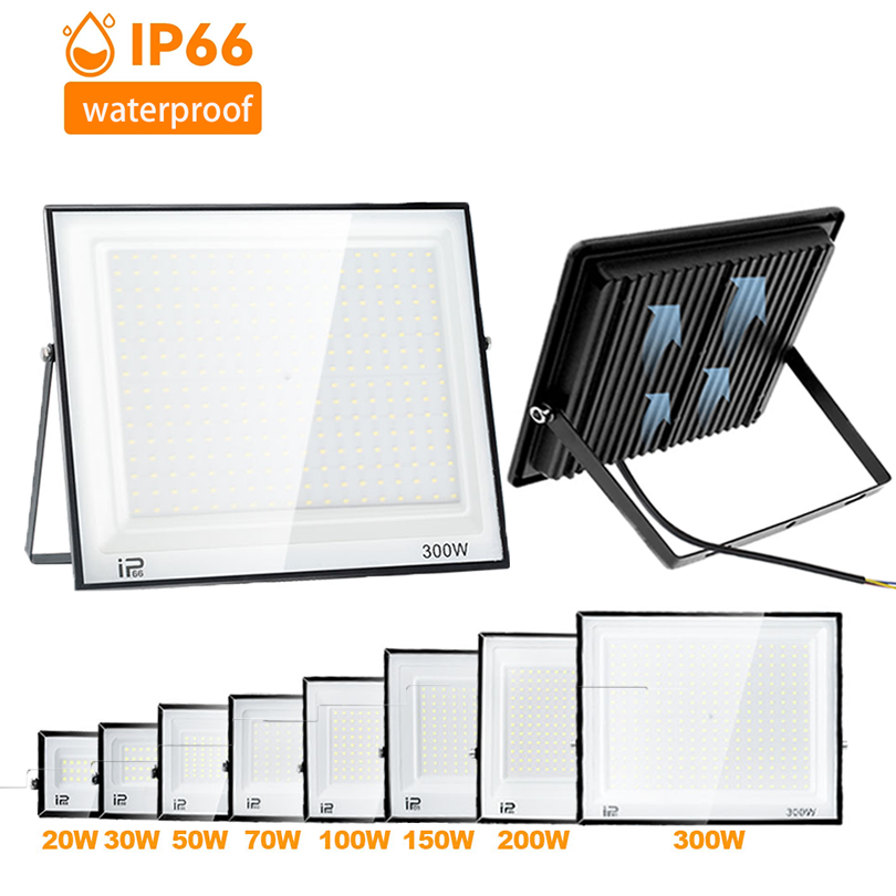 Photography Lighting Uk - Projecteur LED IP66 étanche 100W 200W