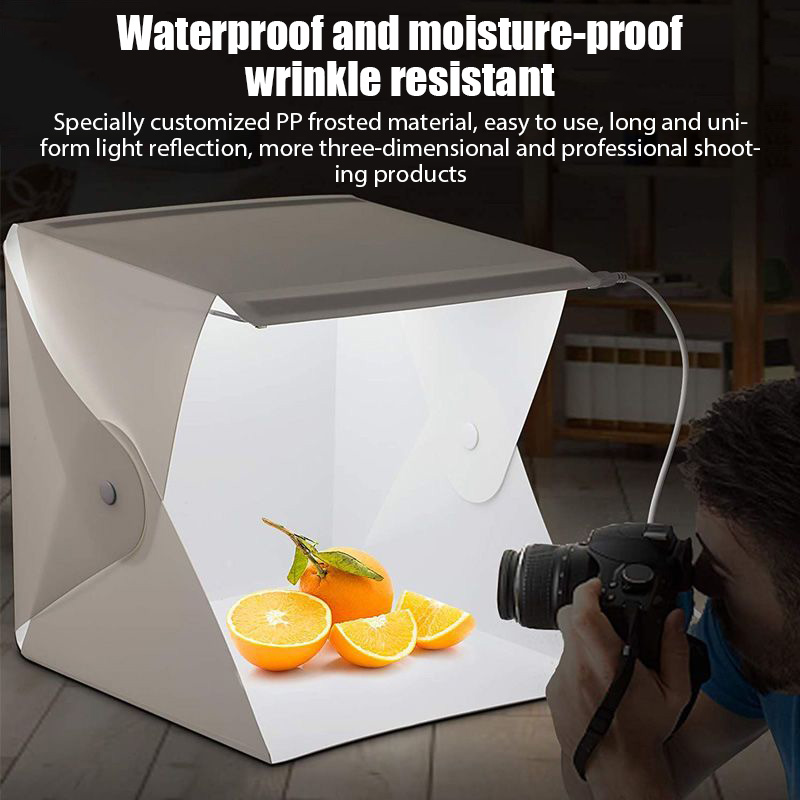 Boîte à lumière photo pliable  - Photography Lighting Kit With Backdrop avis et prix