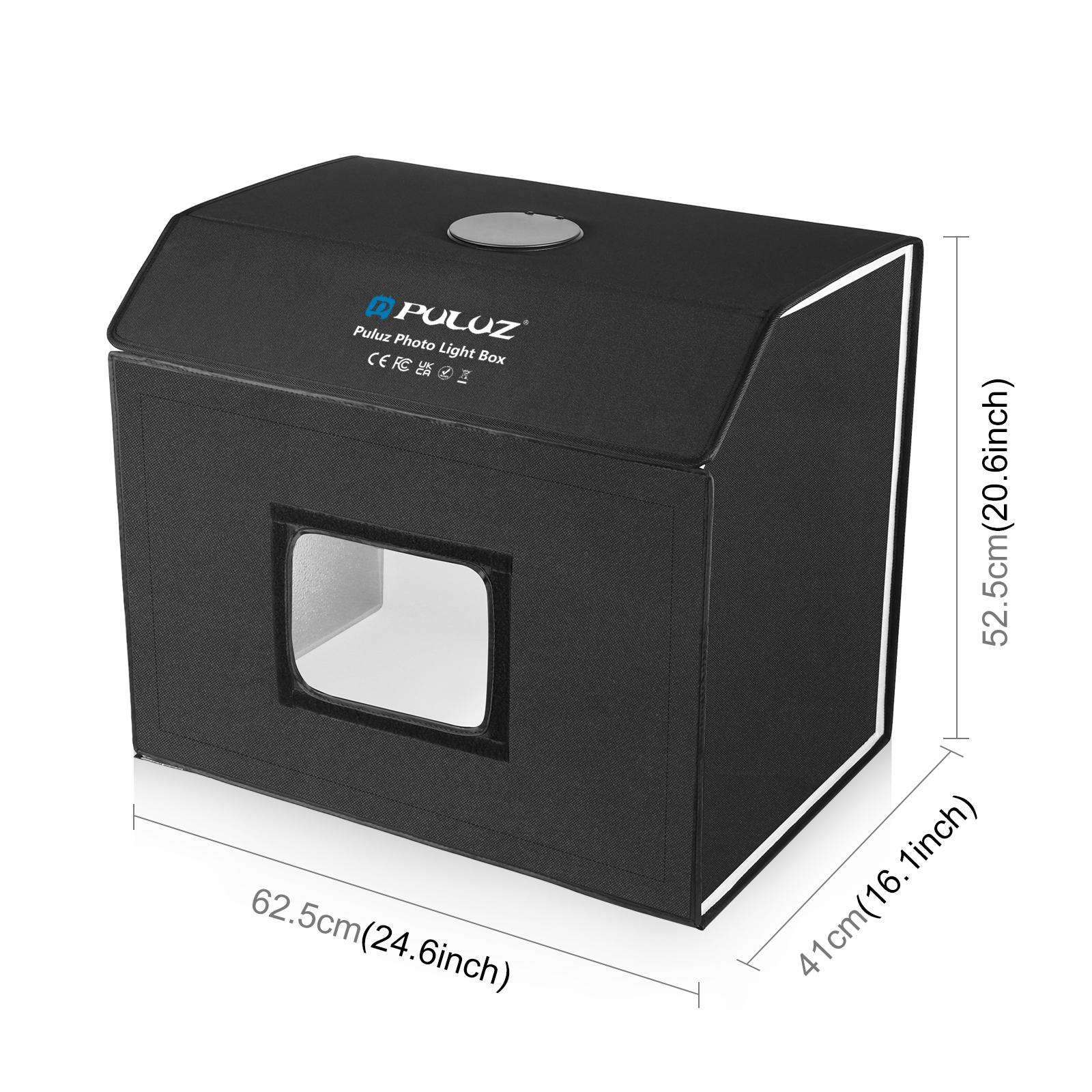 PULUZ 60x40 cm boîte à lumière - Photography Lighting Kit With Backdrop avis et prix