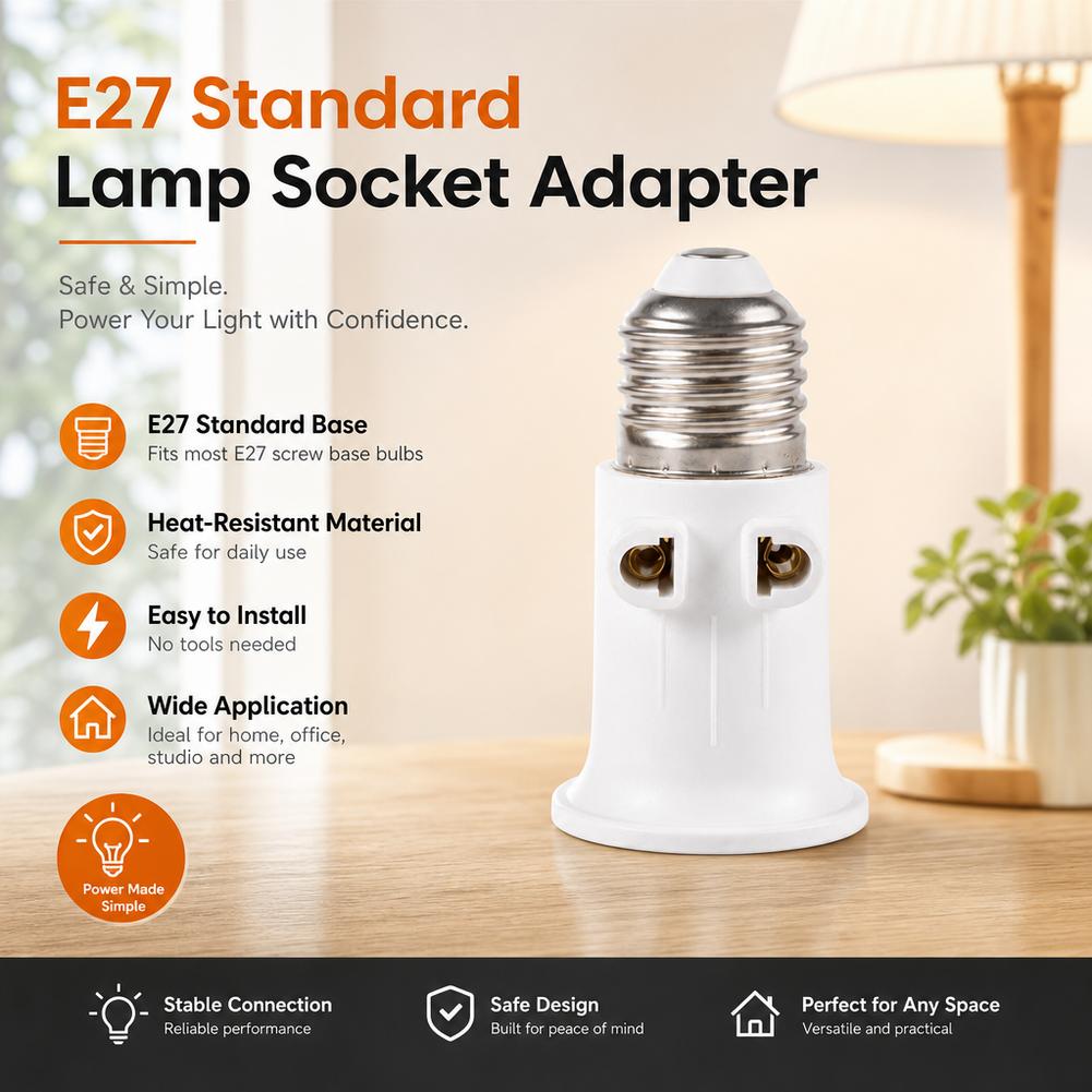 Adaptateur de prise E27 vers p - Photography Lighting Uk avis et prix