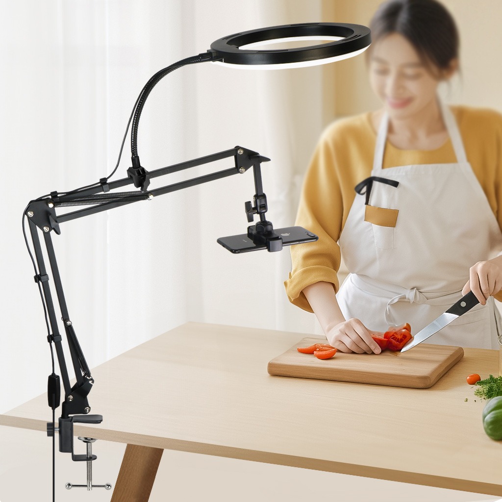 Support en direct pour télépho - Photography Video Lighting Kit With Adjustable Tripod Stand avis et prix