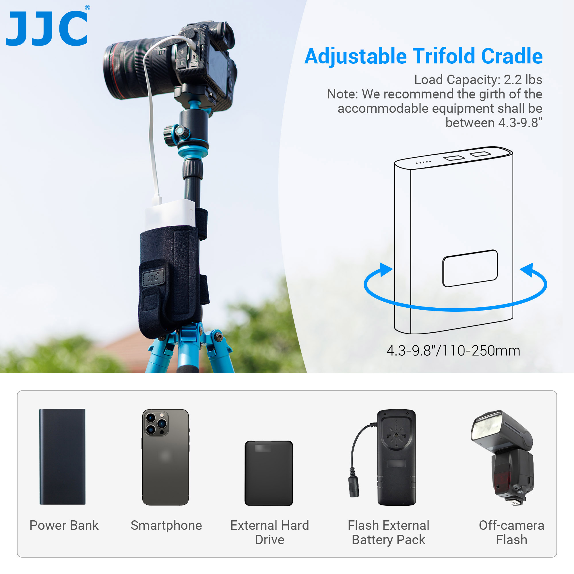 JJC – sangle de montage pour é - Photography Video Lighting Kit With Adjustable Tripod Stand avis et prix