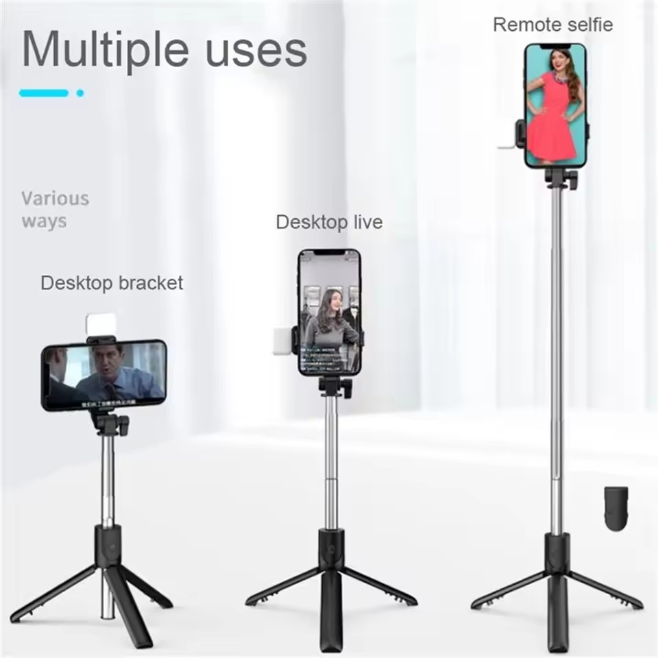Trépied perche à selfie Blueto - Photography Video Lighting Kit With Adjustable Tripod Stand avis et prix