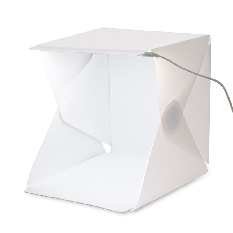 Boîte de studio photo portable - Photography Lighting Kit With Backdrop avis et prix