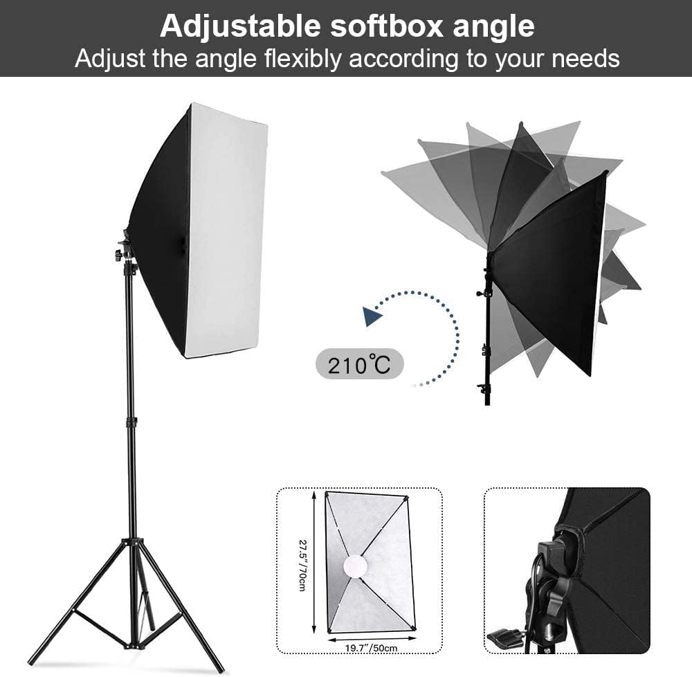 Kit d'éclairage pour photograp - Photography Lighting Portrait avis et prix
