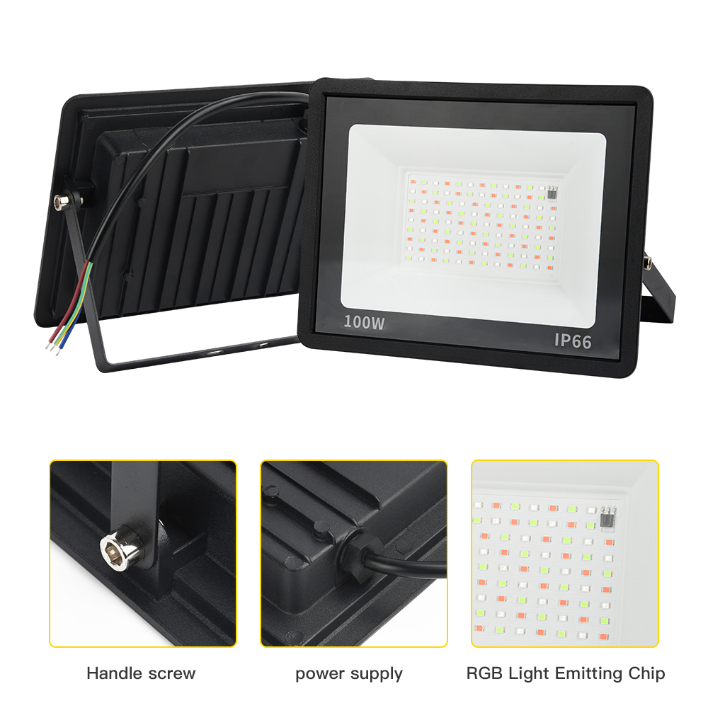Projecteur LED RGB 100W 50W 30 - Photography Lighting Uk avis et prix