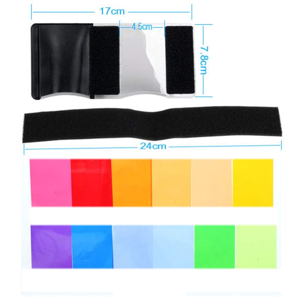 Kit de 12 Gels de Flash pour A - Photography Lighting Portrait avis et prix