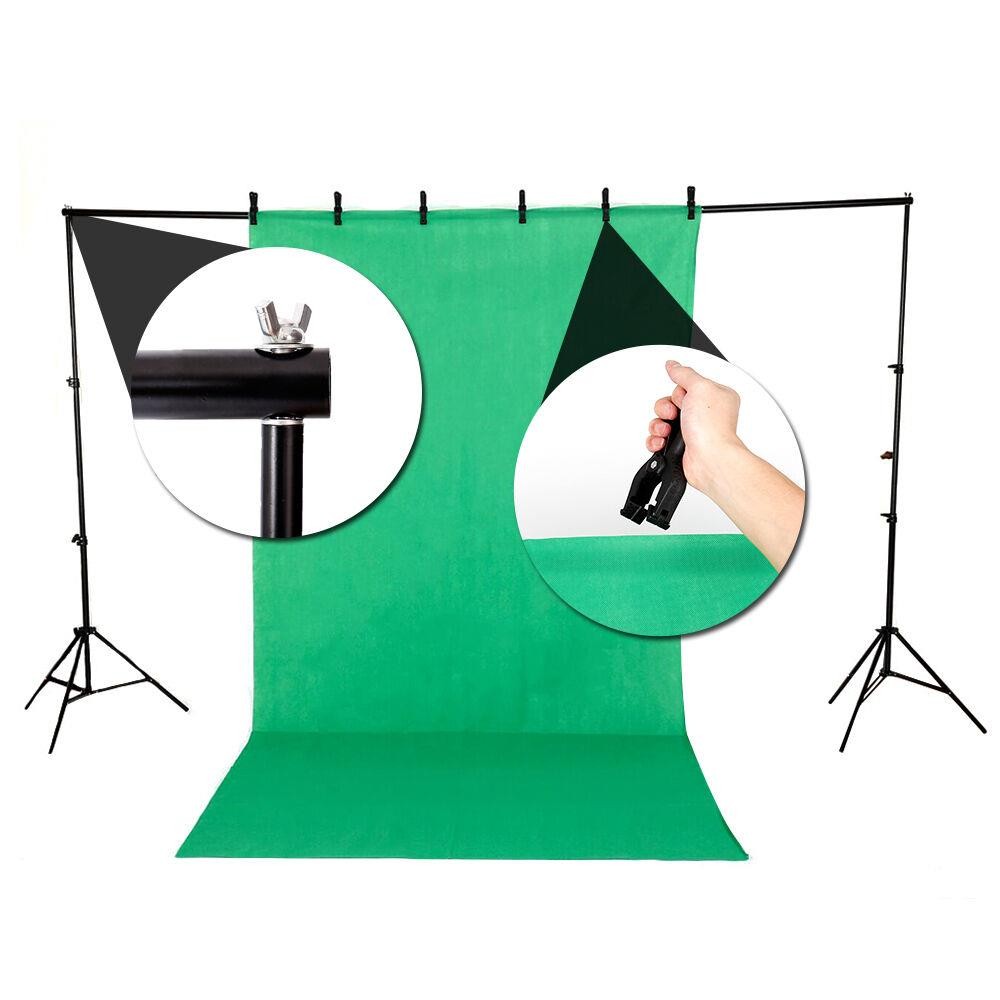 Kit d'éclairage pour studio ph - Photography Lighting Kit With Backdrop avis et prix
