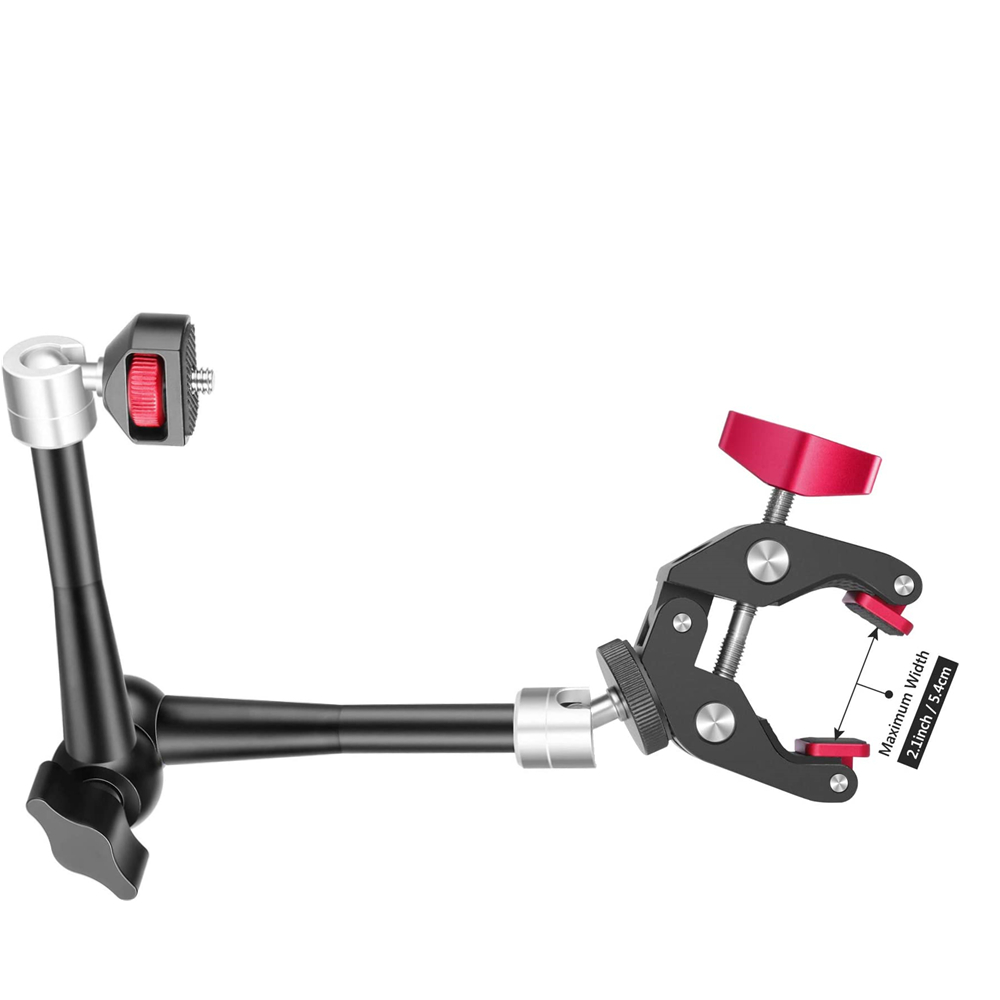 Bras articulé réglable à frict - Photography Video Lighting Kit With Adjustable Tripod Stand avis et prix